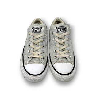 Converse Chuck Taylor All Star Low Top Textured Women's Size 6 Black Heather